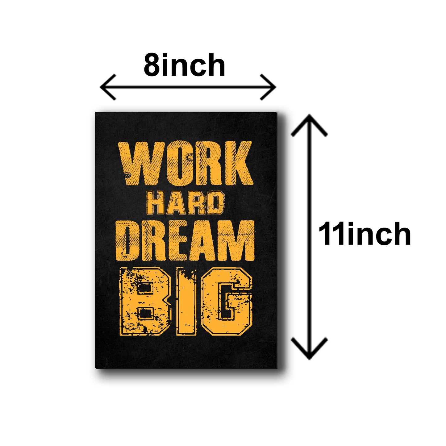 wooden canvas / motivation sticky phototiles