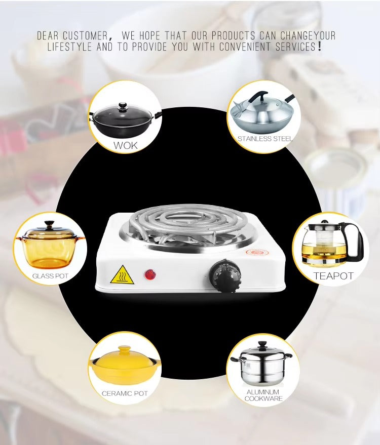 Premium Electric Stove – Fast & Energy Efficient