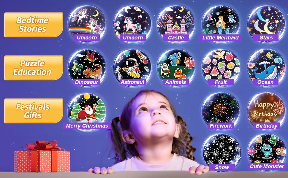 Children’s Slide Projector - Educational Bedtime Toy